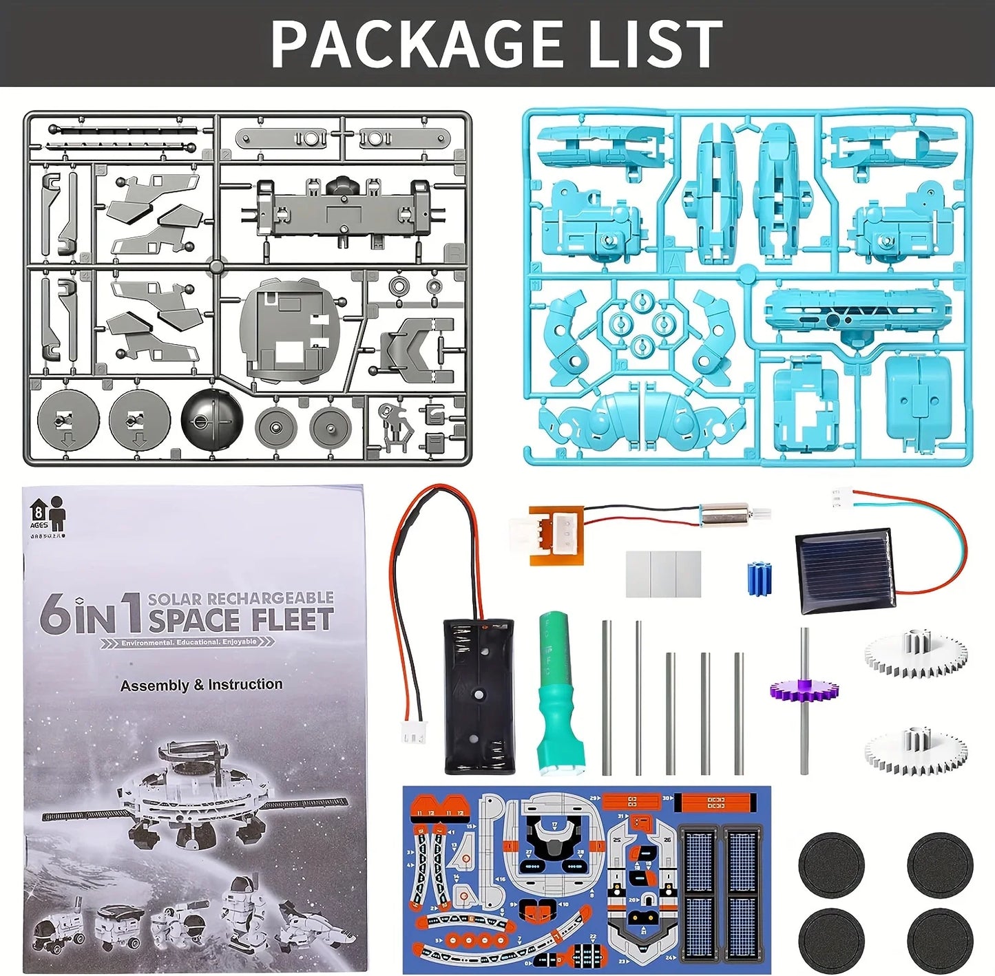 13-in-1 Solar Robot Kit – STEM DIY Science Toy for Kids