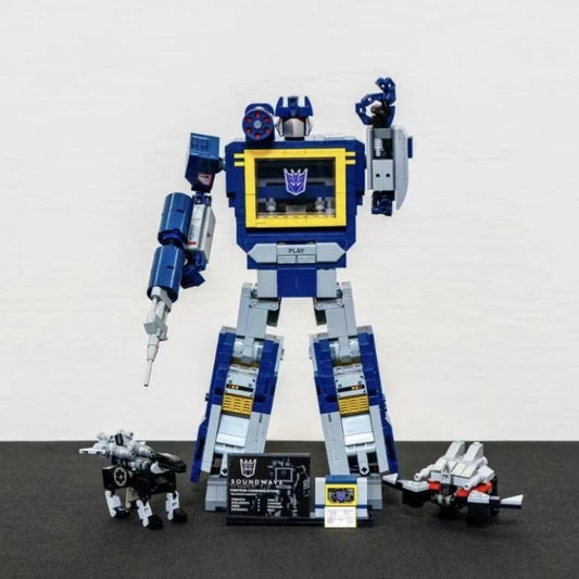 10358 Robot Soundwave Blocks – Christmas Building Model Toy