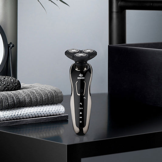 Electric Shaver Rechargeable Three Head Razor