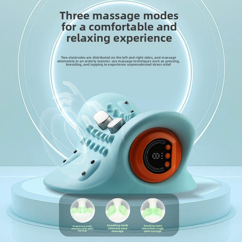 Smart Heating Neck Massager Pillow with Multiple Modes