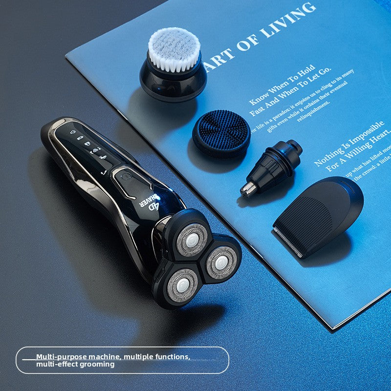 Electric Shaver Rechargeable Three Head Razor