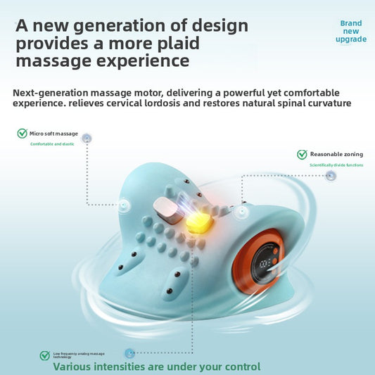 Smart Heating Neck Massager Pillow with Multiple Modes