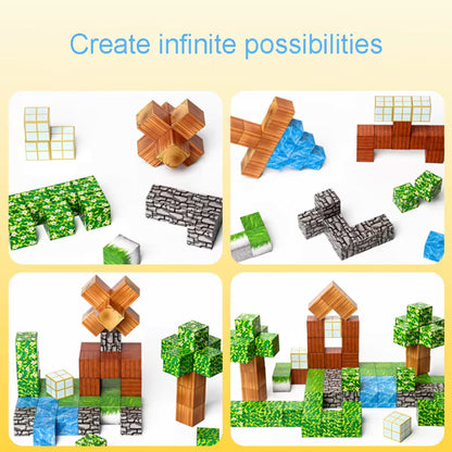 Magnetic STEM Building Blocks – Kids DIY Learning Toy Set