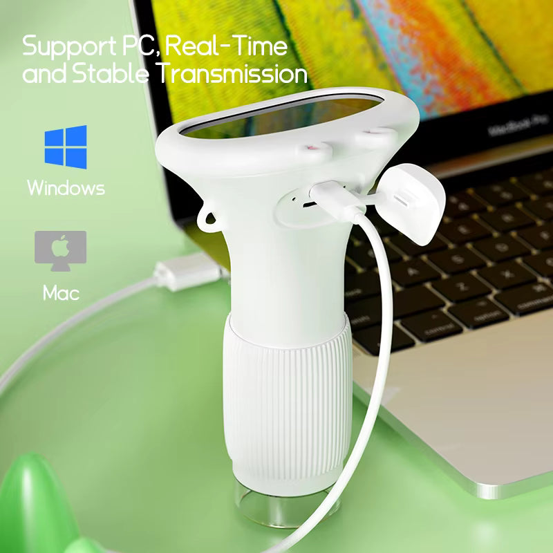 Kids Digital Microscope 1000x – USB Rechargeable with LED, Photo & Video