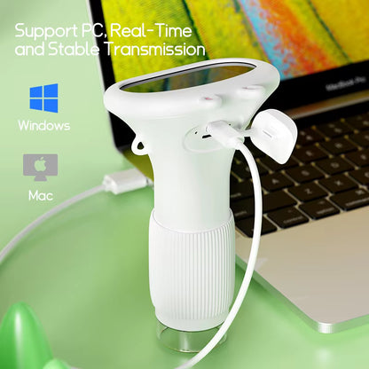 Kids Digital Microscope 1000x – USB Rechargeable with LED, Photo & Video