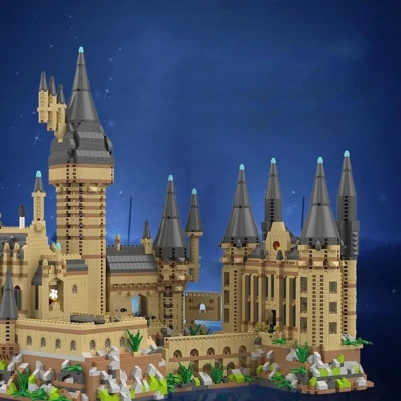 Magic Castle Micro Blocks – LED Street View Architecture Model Kit