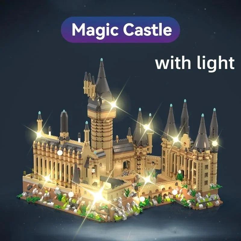 Magic Castle Micro Blocks – LED Street View Architecture Model Kit