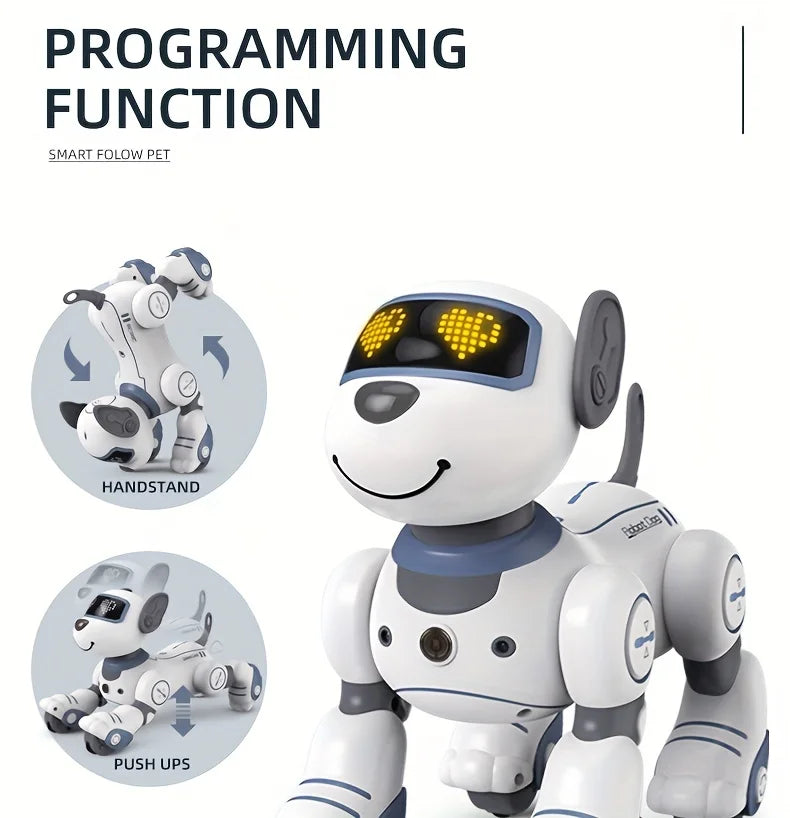 Smart RC Robot Dog – Singing Dancing Programmable Puppy Toy