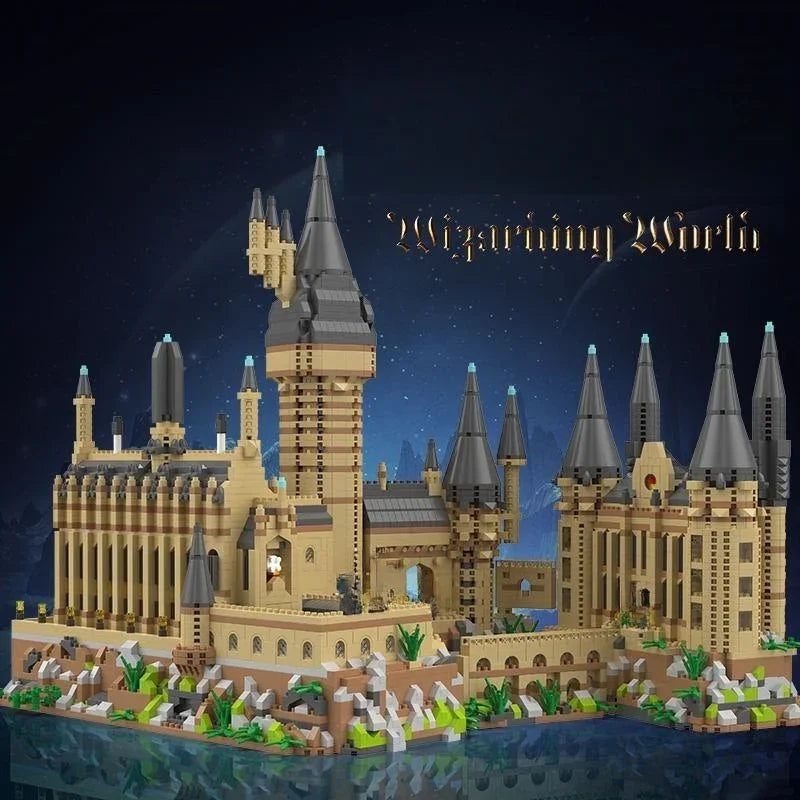 Magic Castle Micro Blocks – LED Street View Architecture Model Kit
