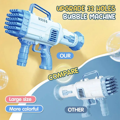 Automatic Bubble Gun Toy – Electric Bubble Blaster for Kids Outdoor Fun