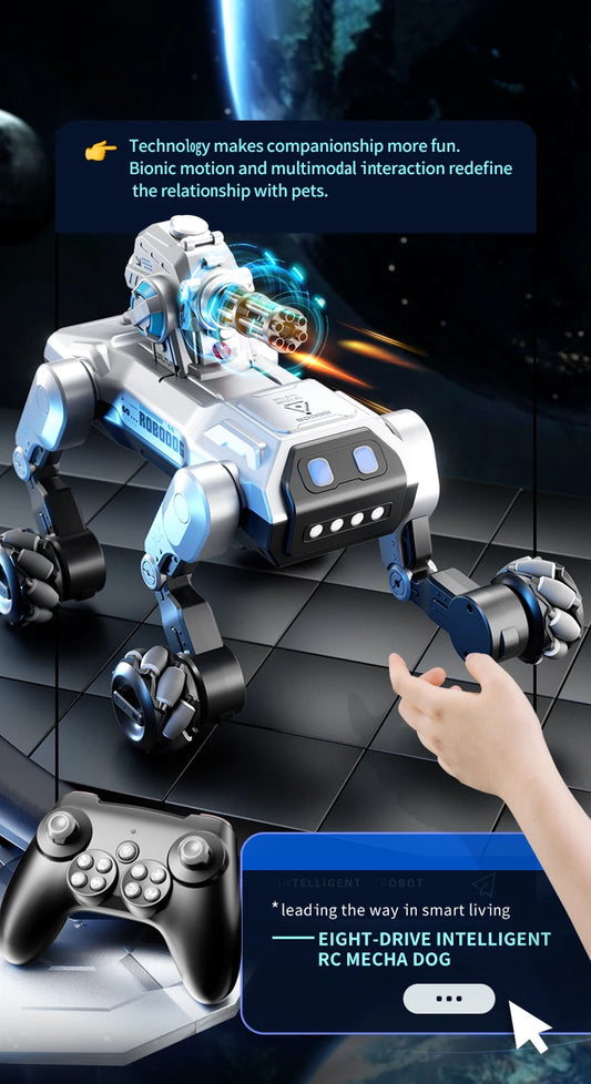 2.4G RC Robot Dog – Dancing, Singing Smart Puppy Toy for Kids