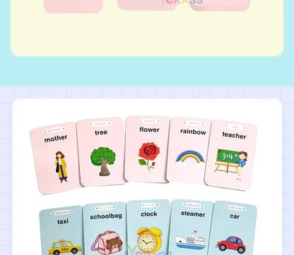Talking Flash Cards for Kids – Audio Learning Toy (Multi-Language)