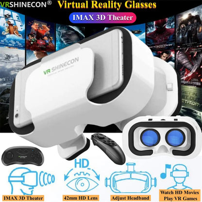 Mini VR Glasses – 3D Virtual Reality Headset for Smartphones