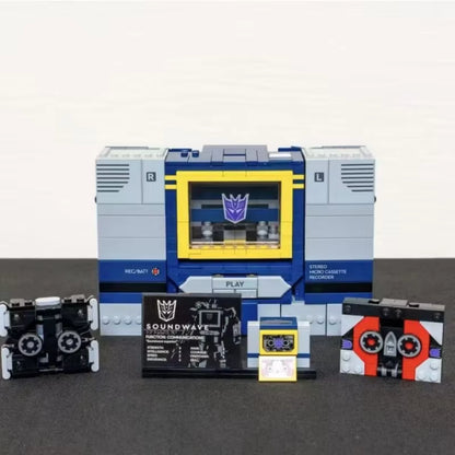 10358 Robot Soundwave Building Blocks – Kids DIY Assembly Brick Toy