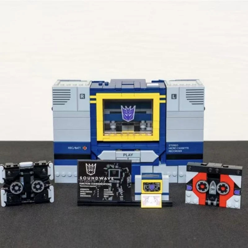 10358 Robot Soundwave Blocks – Christmas Building Model Toy