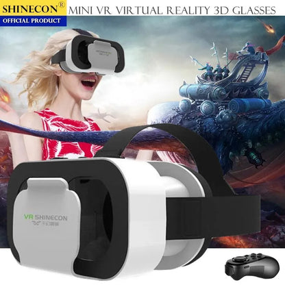 Mini VR Glasses – 3D Virtual Reality Headset for Smartphones