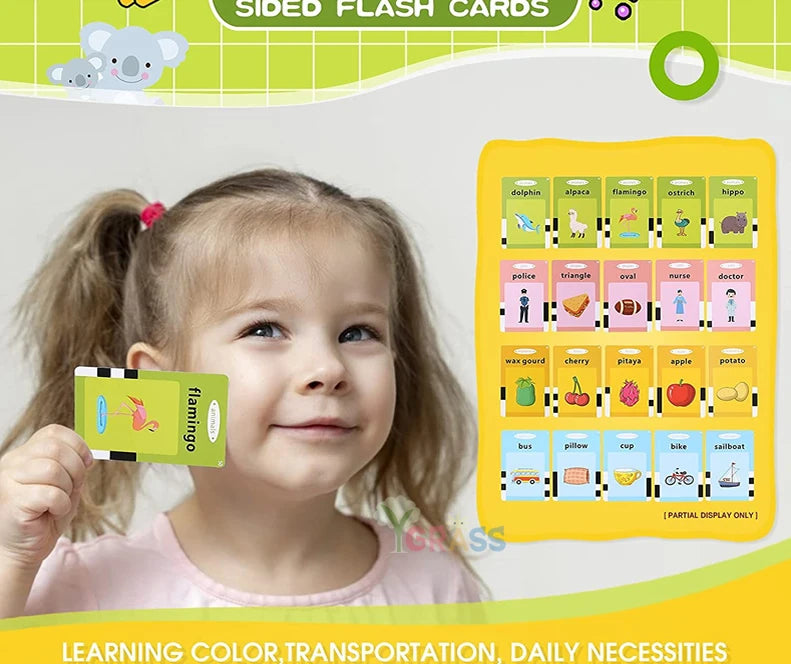 Talking Flash Cards for Kids – Audio Learning Toy (Multi-Language)