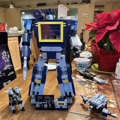 10358 Robot Soundwave Building Blocks – Kids DIY Assembly Brick Toy