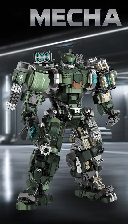 1403PCS Mecha Warrior Building Blocks – Battle Robot Model Kit