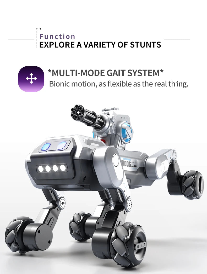 2.4G RC Robot Dog – Dancing, Singing Smart Puppy Toy for Kids