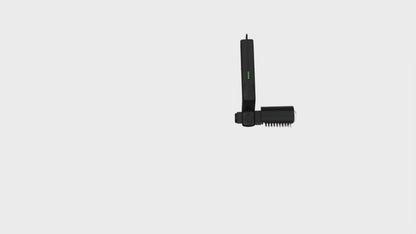 Electric BBQ Grill Brush with Replaceable Heads, 180° Adjustable Brush Head for Outdoor Grilling and Kitchen Cleaning